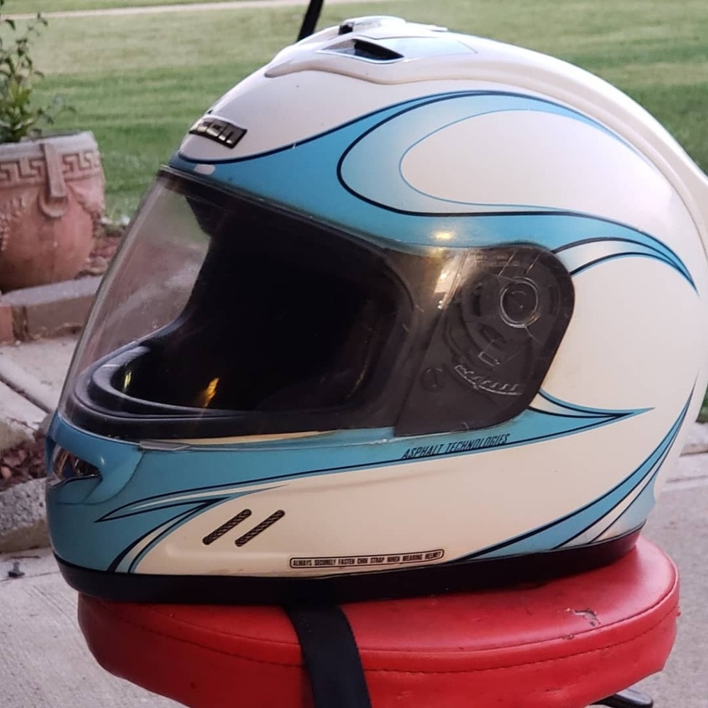 Matching icon helmet and jacket